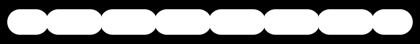 A line with round ended dashes