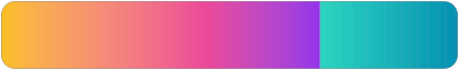 A gradient from amber through pink to purple, cutting to teal