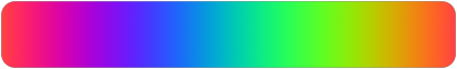 A rainbow cosine palette