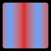 A gradient that bounces back and forth