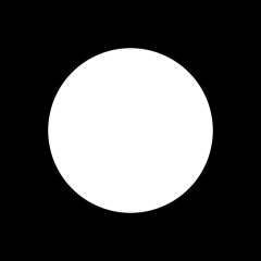 A circle